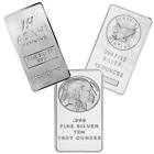 10 oz .999 Fine Silver Bar - Random Mint/Design/Condition - our choice
