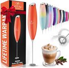 Zulay Kitchen Duracell Powered Milk Frother Wand Drink Mixer - Durable, Propriet