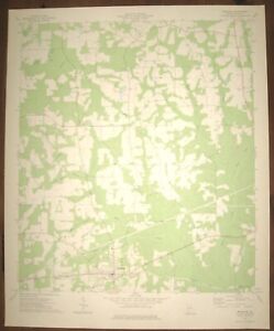 Whigham, Georgia 1974  Original Vintage USGS Topo Map