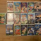 Lot of 16 VHS Children Family WB DIsney Classic Disney Masterpiece Pixar Clam