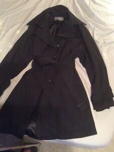 Johnston & Murphy Women’s Trench Coat Belted Size XL Lined 3/4 length