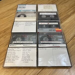 Lot Of 10 TDK SA90 R&B Rock Music Cassette Tape Pre Recorded Sold As Blank KG