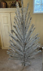 US Silver Tree Co. Scranton PA 7.5 foot Aluminum Christmas Tree 111 Branches