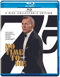 No Time to Die Blu-ray Daniel Craig NEW
