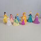 Disney Princess Figure Lot Of 9 Aurora Ariel Tiana Rapunzel Cinderella