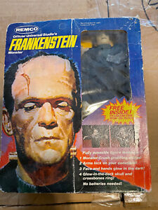 Vintage Universal Monsters Frankenstein Figure Remco w/ Box 1980
