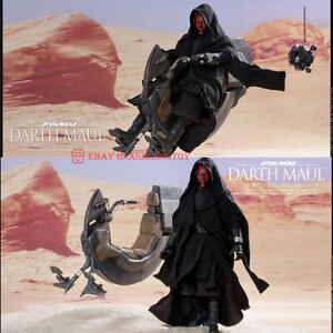 HOTTOYS HT 1/6 DX17 Star Wars Darth Maul Sith Speeder Action Figure In Stock