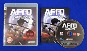 ps3 AFRO SAMURAI Featuring Samuel L Jackson! (Works On US Consoles) REGION FREE