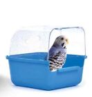 Bird Bath Aviary Cage Parakeet Budgie Small Pet  Deluxe Closed Top Bath Medium
