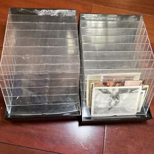 2 Photo Storage Box 6 x 4 Picture Album Organizer Photograph Container Case
