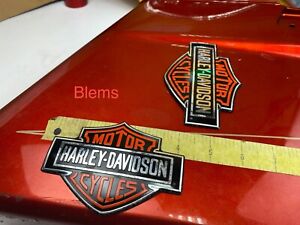 🔥Genuine Harley Vintage FXR Dyna Sportster Softail Touring Tank Emblems OEM🔥 (For: Harley-Davidson)