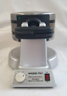 WARING PRO PROFESSIONAL DOUBLE WAFFLE MAKER WMK600 GOOD CONDITION WORKS WELL