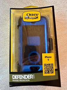 Brand New OtterBox Defender Series Rugged Protection Case iPhone 5 Blue
