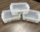 Pen + Gear Plastic Storage Box Stackable Lot Of 3 FAST FREE SHIP LOOK!!