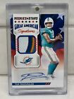 New Listing2022 Tua Tagovailoa Rookies & Stars Patch Auto /25 4 Color Patch DOLPHINS