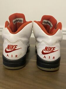 Nike Air Jordan Retro 5 Fire Red 2020 Size 9 100% Authentic