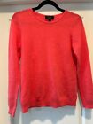 Cashmere Charter Club Luxury 100% Cashmere Sweater Women's Coral Size Small