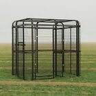 Walk in Large Metal Aviary Bird Cage Parrot Macaw Flight Cage Pet Supply w/Stand