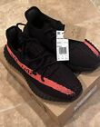 adidas Yeezy Boost 350 V2 Low Black / Red Size 8.5 Mens