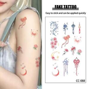 Tatoo Sticker Water Proof Women Fake Tattoo Stickers Body Stickers❀
