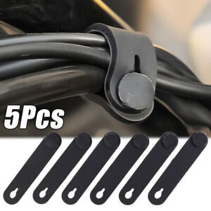 5x/Set Motorcycle Parts Rubber Band For Frame Securing Cable Ties Wiring Harness (For: Harley-Davidson Breakout)