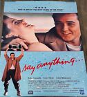 SAY ANYTHING (1989) - Original Vintage Movie Poster