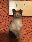 Antique Halloween KittyCAT Painted ~Compo/Papiermache CandyContainer-Germany