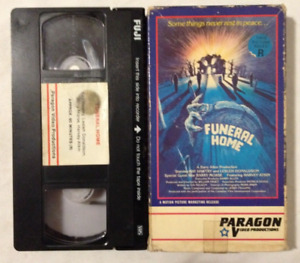 FUNERAL HOME (VHS-1983) HORROR-PARAGON VIDEO PRODUTIONS-HTF-OOP-RARE