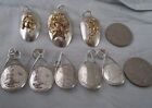 New Listing8 UNIQUE PENDANT/NECKLACE/CHARM/FINIAL STERLING SILVER MIXED LOT.SCRAP/NOT SCRAP