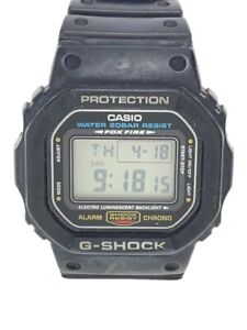 CASIO G-SHOCK DW-5600E-1 Black Resin Quartz Digital Watch