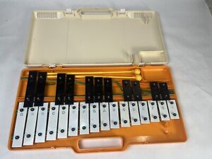 Vintage Angel Glockenspiel Ax-27k Xylophone With Mallets Music Class School
