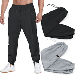 Men Casual Sweatpants Joggers Slim Fit Gym Sport Trousers Workout Active Pants
