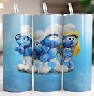 New Smurf Inspired 20oz Stainless Stainless Steel Tumbler