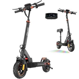 800W Electric Scooter Adults Wide Middle Dashboard Commute E-Scooter with Seat