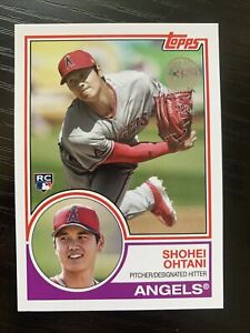 New Listing2018 Topps Update Shohei Ohtani 1983 Rookie #83-2 RC Parallel Variation SP