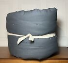 Pottery Barn  Belgian Flax Linen Comforter  King/CaliKing Steel Blue