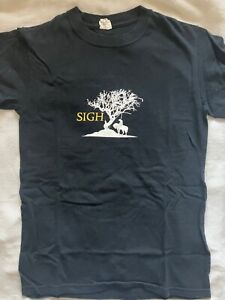 Vintage Sigh Japanese black metal 2003 shirt size Small
