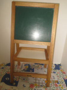 My Twinn Doll Chalkboard and Whiteboard Easel Wood A Frame 21 Inches Tall-Rare!