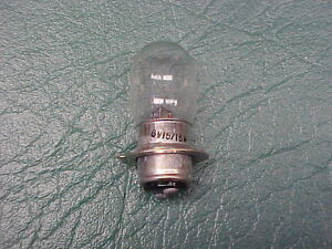 Honda 73-74 ATC70 / 70-75 ATC90 6Volt 15/15W Headlight Bulb NEW #F 34901-001-025