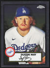 New Listing2021 Topps Chrome Platinum Anniversary Dustin May 302  | Los Angeles Dodgers