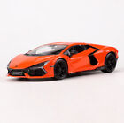 Bburago 1:24 Lamborghini Revuelto Diecast Model Racing Car Orange NEW IN BOX