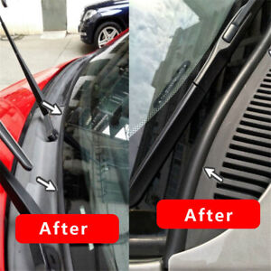 Car Front Windshield Panel Rubber Seal Strip Sealed Moulding Trim Accessories (For: 2012 Mazda 6)