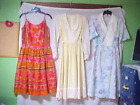 Vintage DRESS LOT (3) Jerry Gildan,  Petites by Willi, Prairie Dress Sm/Med VGC