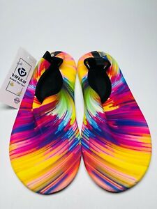 Womens and Mens Kids Water Shoes Barefoot Quick-Dry Aqua Socks for Beach Swim