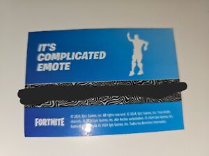 Fortnite It’s Complicated Emote GLOBAL CODE (DIGTAL DELIVERY! FAST!)