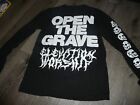 Elevation Worship Rattle Open the Grave Black Metal Print Longsleeve T Shirt S