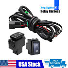 H11 H8 H16 Fog Light Lamps Wiring Harness LED Indicator Switch Kit 12V 40A Relay (For: More than one vehicle)