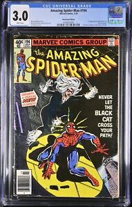 Amazing Spider-Man #194 - WHT PGS - Newsstand Edition - CGC 3.0