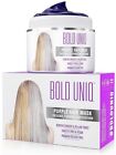 Bold Uniq Purple Hair Mask - For Blonde, Platinum, Bleached, Silver, Gray NEW