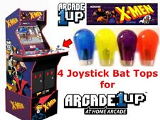 Arcade1up X-MEN - Translucent Joystick Bat Tops UPGRADE (Blue/Yellow/Purple/Red)